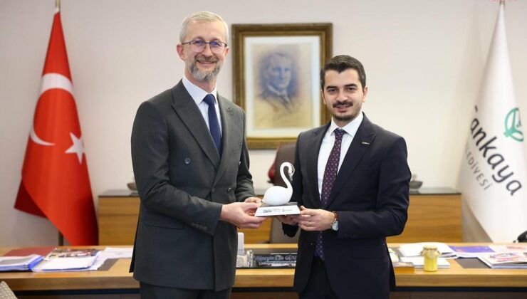 Ukrayna’nın Ankara Büyükelçisi Dzhelialov’dan Çankaya Belediyesine ziyaret