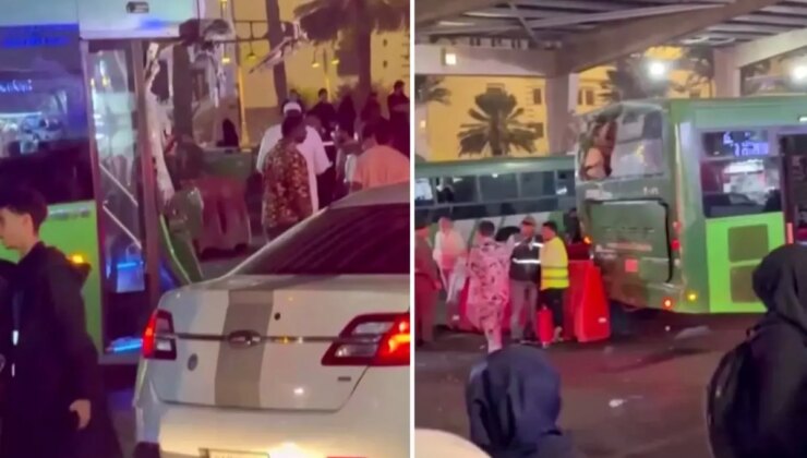 Umre için Mekke’ye giden Türk kafileye otobüs çarptı: Ölü ve yaralılar var