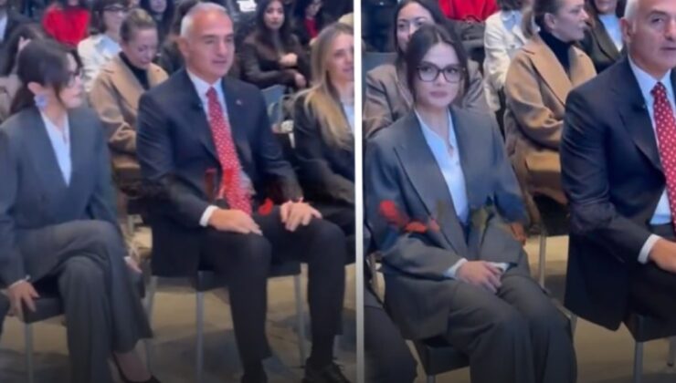 Uzak Şehir'in Alya'sı protokolde oturduğunu unuttu: 3 saniyelik unutkanlık