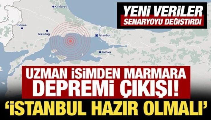 Uzman isimden Marmara depremi mesajı: İstanbul 7’den büyük depreme hazır olmalıdır