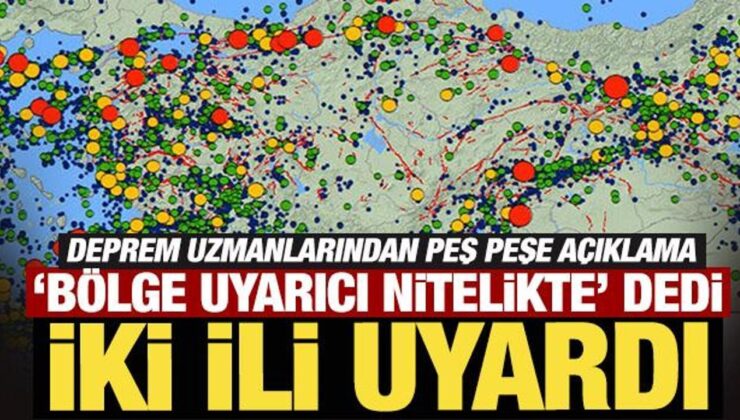 Van depremi sonrası korkutan uyarı! Prof. Dr. Şükrü Ersoy iki ili işaret etti