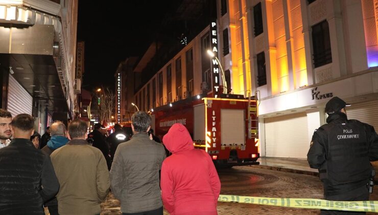 Van’da otel restoranında yangın paniği