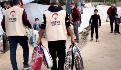 Vatan Sevdalıları Vakfı, Gazze’de yardımlarını sürdürüyor!