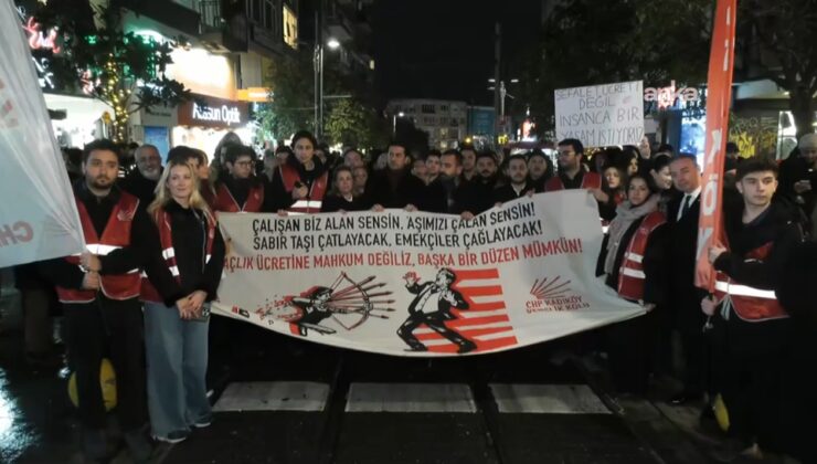 'Asgari ücret' protestosunda gözaltına alınan CHP'li isim tutuklandı