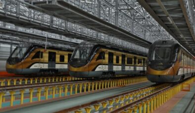 Yerli ve milli tren setinin 6’ncısı Gaziantep’e geldi