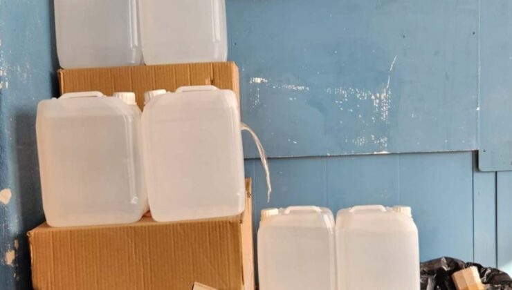 Yılbaşına sayılı günler kala dev sahte alkol operasyonu!