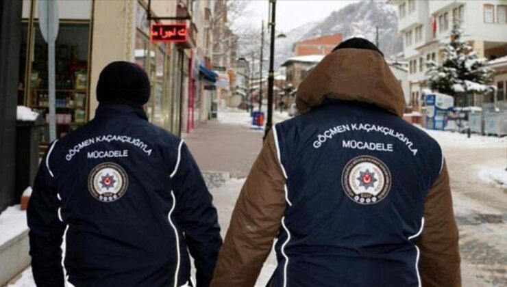 10 düzensiz göçmen yakalandı, ülkelerine gönderilecek