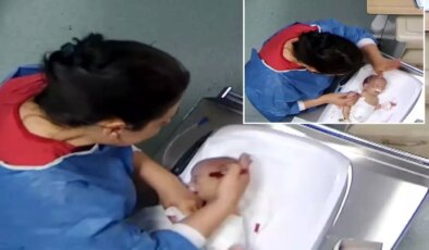 5 günlük Deniz’i engelli bırakan hemşire tutuklandı