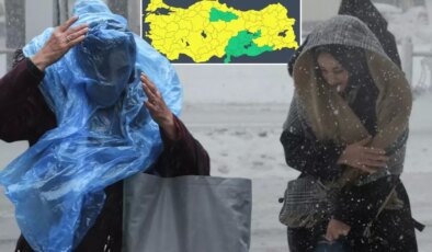 68 kentte "sarı" alarm! Sıcaklıklar 7 derece düşecek, İstanbul’da kar aniden bastıracak