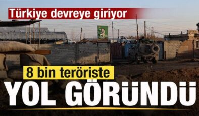 8 bin PKK’lıya özel takip! Türkiye devreye giriyor! Teröristlere yol göründü