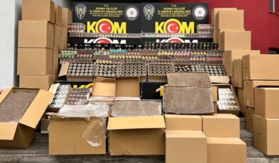 Adana Yüreğir’de kaçak makaron ve nargile tütünü operasyonu: 2 tutuklama