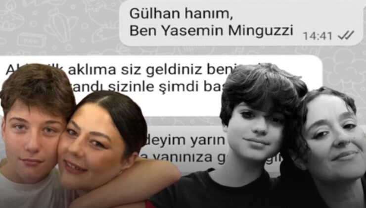 Ahmet Minguzzi'nin annesi ile Atlas Çağlayan'ın annesinin kahreden mesajlaşması