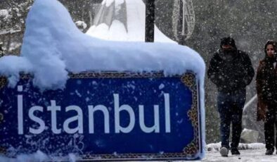 AKOM tarih vererek duyurdu! İstanbul’a yeniden kar geliyor