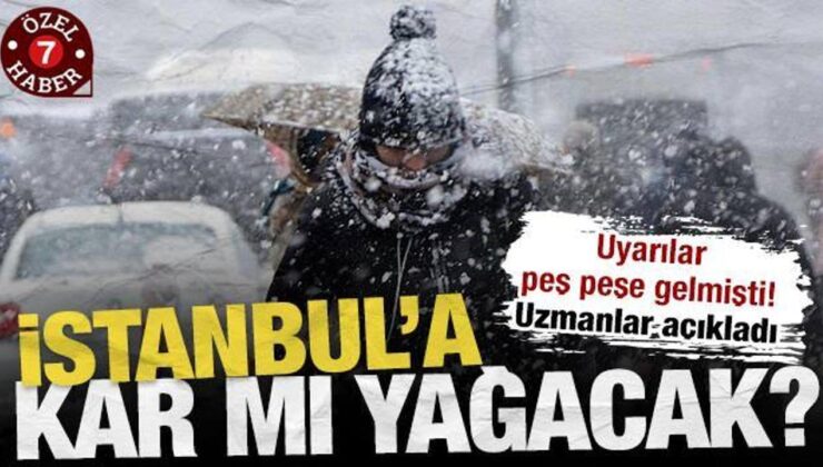 AKOM ve Meteoroloji uyarmıştı: İstanbul’a kar mı yağacak? Uzmanlar açıkladı