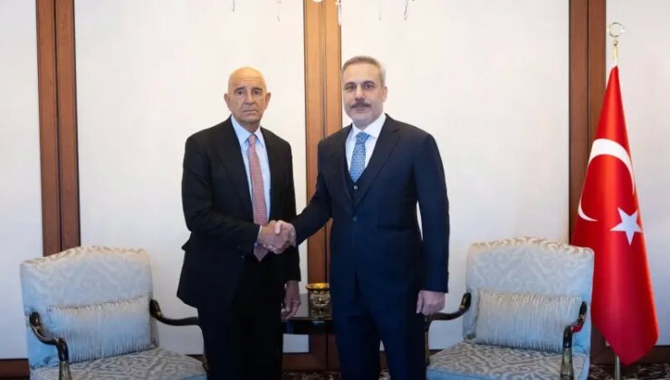 Ankara’da diplomatik temas: Bakan Fidan ABD’nin Suriye Özel Temsilcisi Barrack’ı ağırladı