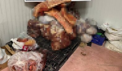 Ankara'da iğrenç görüntüler! Bunları halka yedireceklerdi