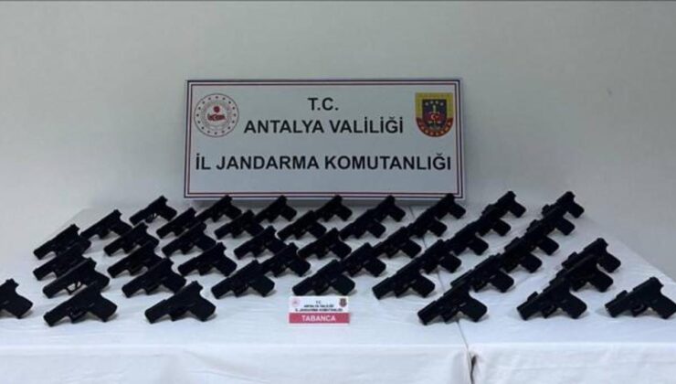 Antalya’da ele geçirildi: Tam 45 adet