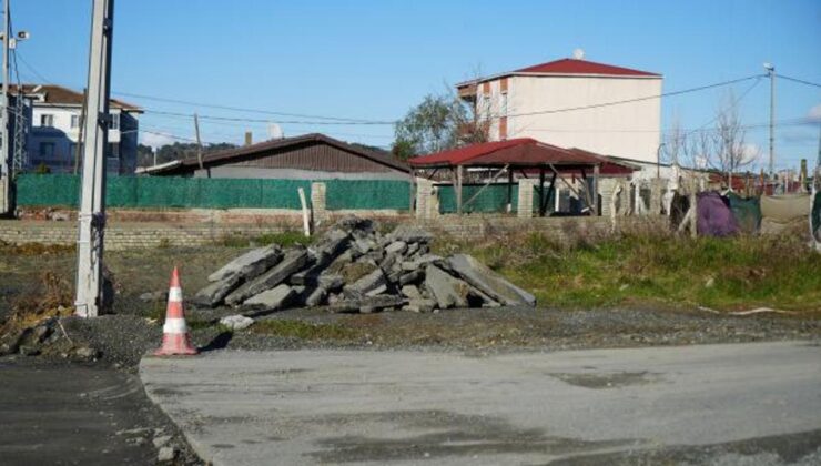 Arnavutköy’de 2 ay önce başlayan İSKİ çalışması yarım bırakıldı iddiası