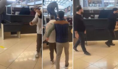 AVM'de stant kavgasına biber gazlı müdahale