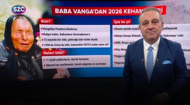 Baba Vanga'nın kehanetleri! 2026'yı hiç unutmayacağız