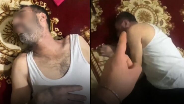 Babasını öldüresiye dövdü, görüntüleri amcasına yolladı