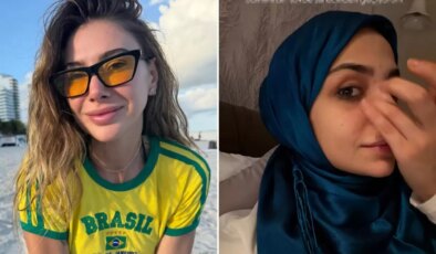 Bahar Şahin başını örtüp Şeyma Subaşı’nı tiye aldı