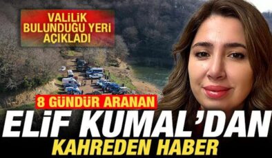 Balıkesir’den kahreden haber: 8 gündür aranan Elif Kumal’ın cansız bedeni bulundu