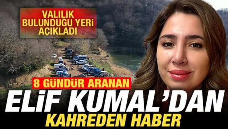 Balıkesir’den kahreden haber: 8 gündür aranan Elif Kumal’ın cansız bedeni bulundu