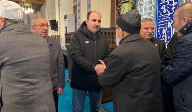 Başkan Altay, Filistin’e destek için sabah namazında Konyalılarla buluştu