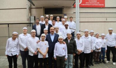 Başkan Altay yılın son gününde hafızlık öğrencileriyle buluştu