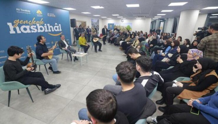 Başkan Tombaş gençlerle buluştu