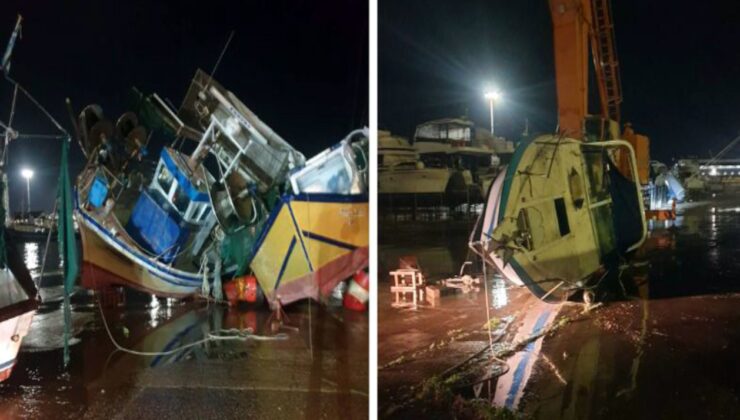 Batı Trakya’da fırtına kabusu, Dedeağaç ili kabusu yaşadı, hasar büyük oldu