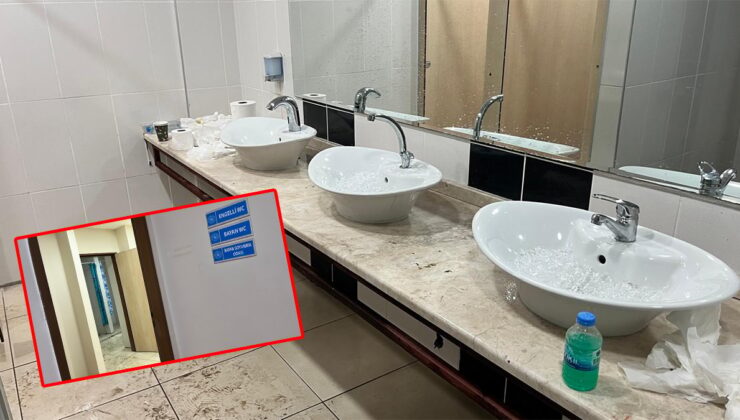 Bunun adı rezalet: Elektrikli ısıtıcılar konuldu futbolcular kadın tuvaletini kullanmak zorunda kaldı