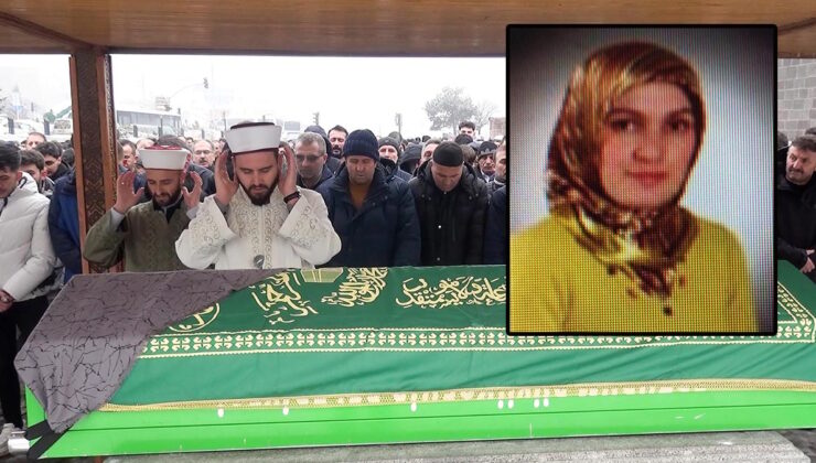 Cam silerken pencereden düşen öğretmen toprağa verildi