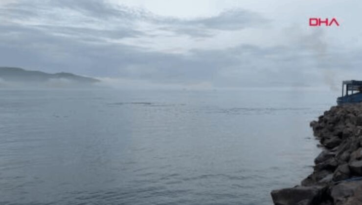 Çanakkale Boğazı, sis nedeniyle çift yönlü olarak ulaşıma kapatıldı