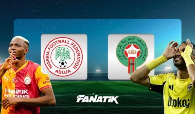 CANLI I Nijerya – Fas (Afrika Uluslar Kupası yarı final) Osimhen, En Nesyri’ye karşı