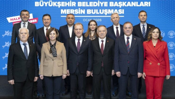 CHP'li büyükşehir belediye başkanlarından Özgür Özel'e tam destek