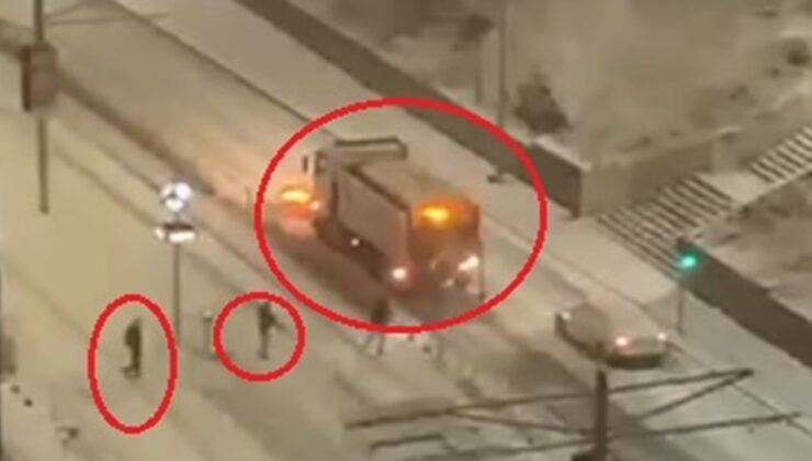 Çocukların attığı kar topu faciaya yol açıyordu