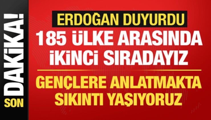 Cumhurbaşkanı Erdoğan’dan önemli açıklamalar