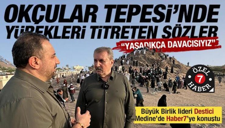Destici’den mukaddes topraklarda yürekleri titreten sözler: Yaşadıkça davacısıyız