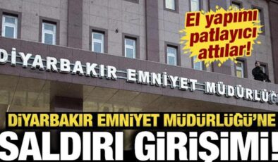 Diyarbakır İl Emniyet Müdürlüğü’ne alçak saldırı: Valilikten açıklama