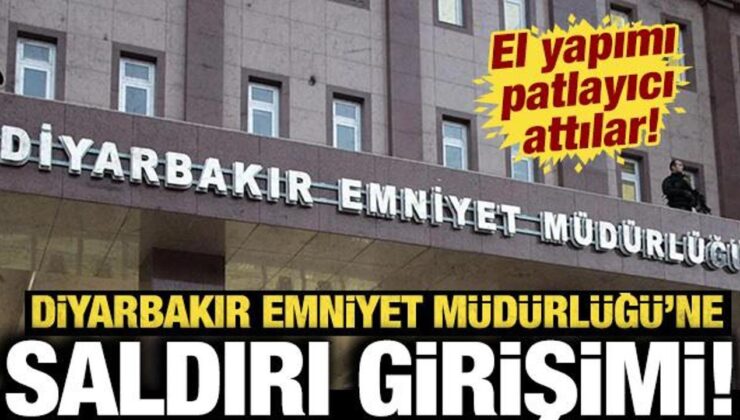 Diyarbakır İl Emniyet Müdürlüğü’ne alçak saldırı: Valilikten açıklama
