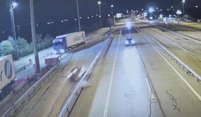 Edirne’de ters yöne giren alkollü sürücü kaza yaptı: 2 yaralı