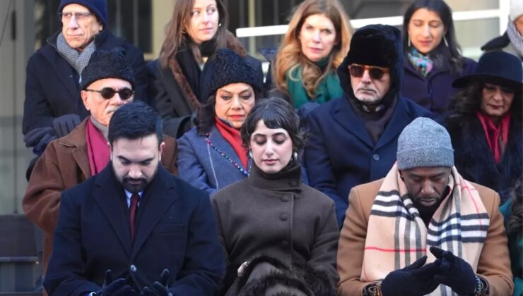 Eksi 13 derecede halkın önünde yemin etti, Mamdani resmen göreve başladı