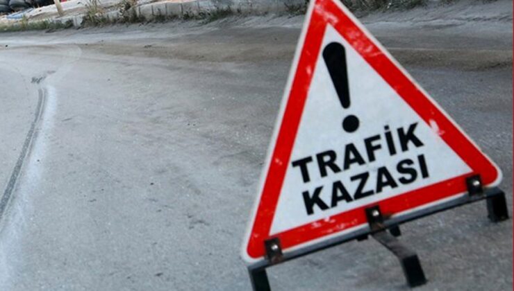 Elazığ'da refüje çarpan araçtaki 4 kişi yaralandı