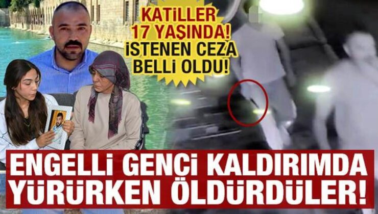 Engelli Onur’u kaldırımda yürürken öldürdüler! 17 yaşındaki iki sanık için yeni gelişme!