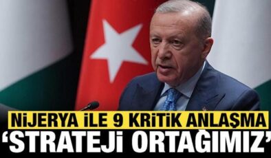 Erdoğan: Nijerya Cumhurbaşkanı ile 5 milyar dolar ticaret hacmi hedefimizi teyit ettik