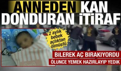 Fatih’teki bebek ölümünde annenin ifadesi kan dondurdu: Babam bilerek aç bırakıyordu!
