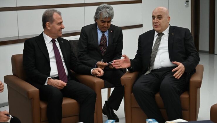 Filistin Büyükelçisi Nasri Abu Jaish, Türkiye Belediyeler Birliği'ni ziyaret etti