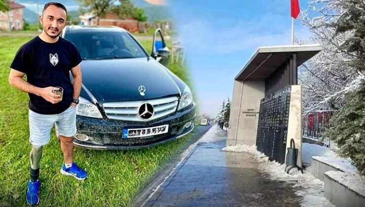 Gazi olduğu durakta canına kıydı!